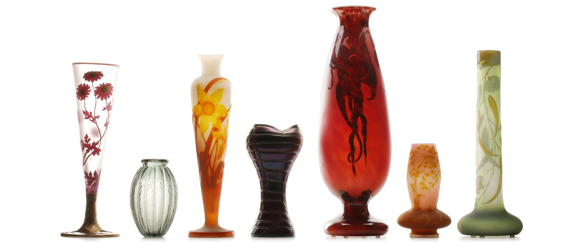 French and Austrian Art Glass