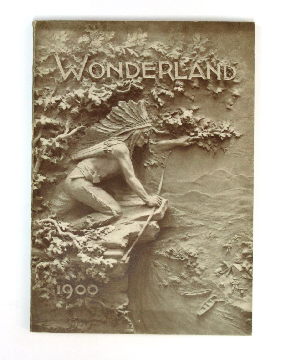 TWO EARLY OLIN WHEELER 'WONDERLAND' BOOKS C. 1900