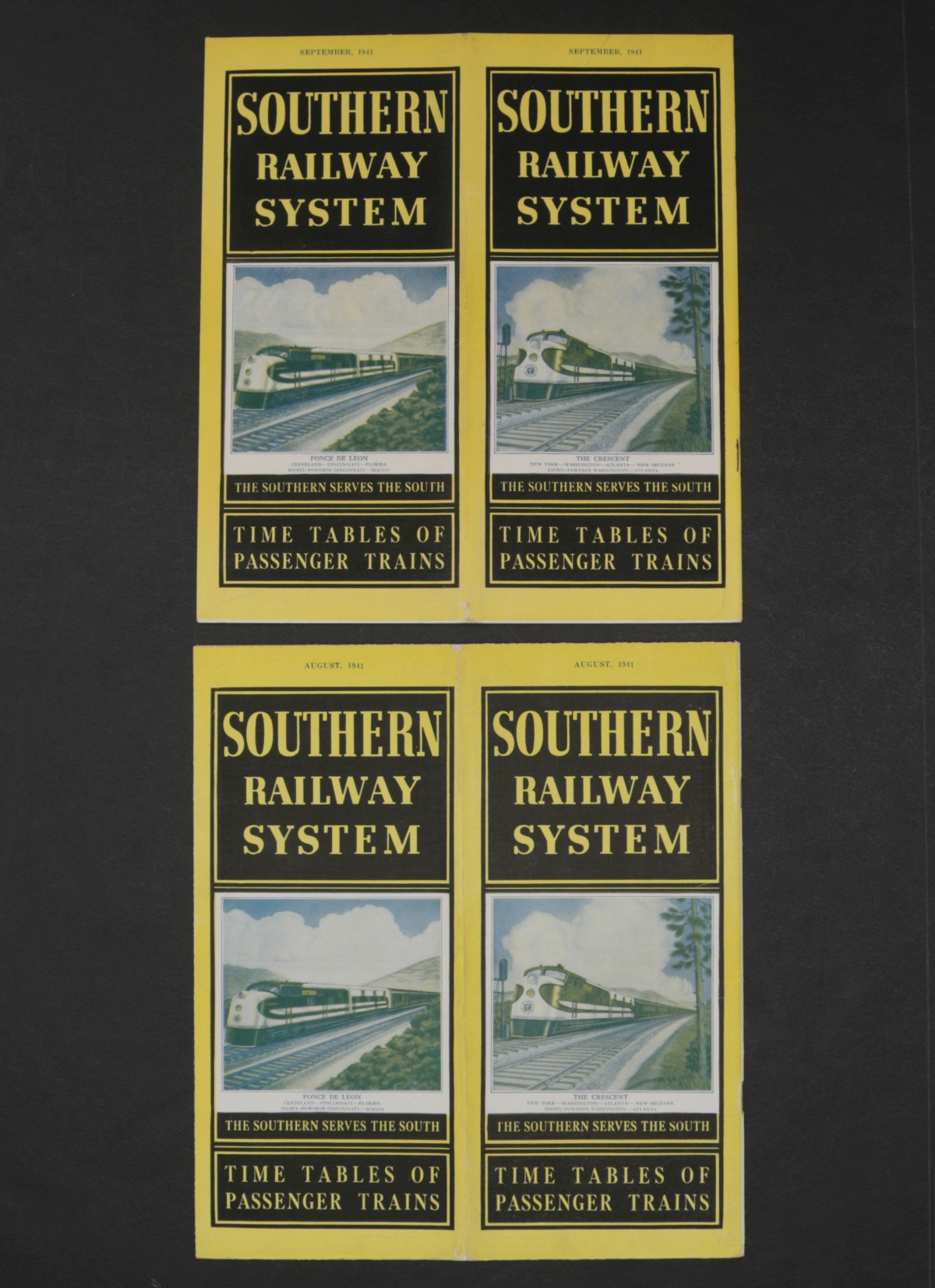 26 PIECES OF SOUTHERN RAILWAY SYSTEM RR EPHEMERA