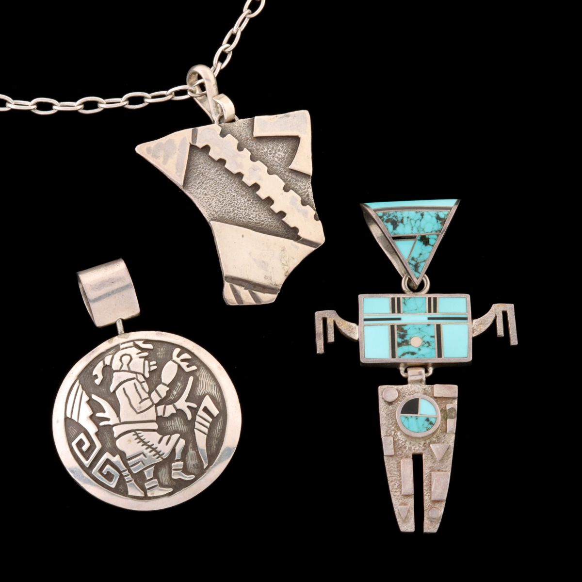HA-TA-WEH AND RAY TRACEY ARTIST SIGNED NAVAJO JEWELRY