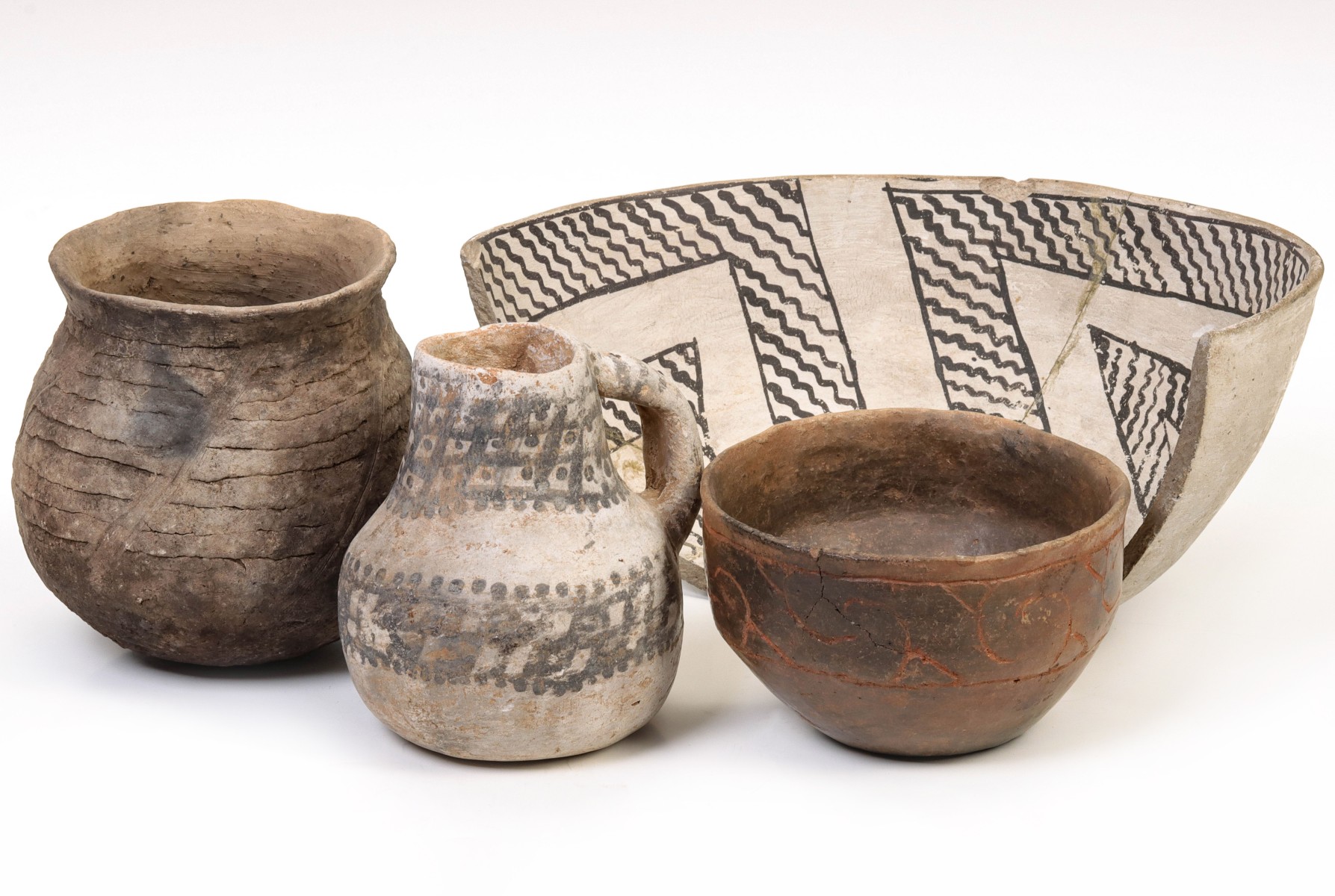 ANASAZI AND OTHER PRE-HISTORIC PERIOD POTTERY EXAMPLES