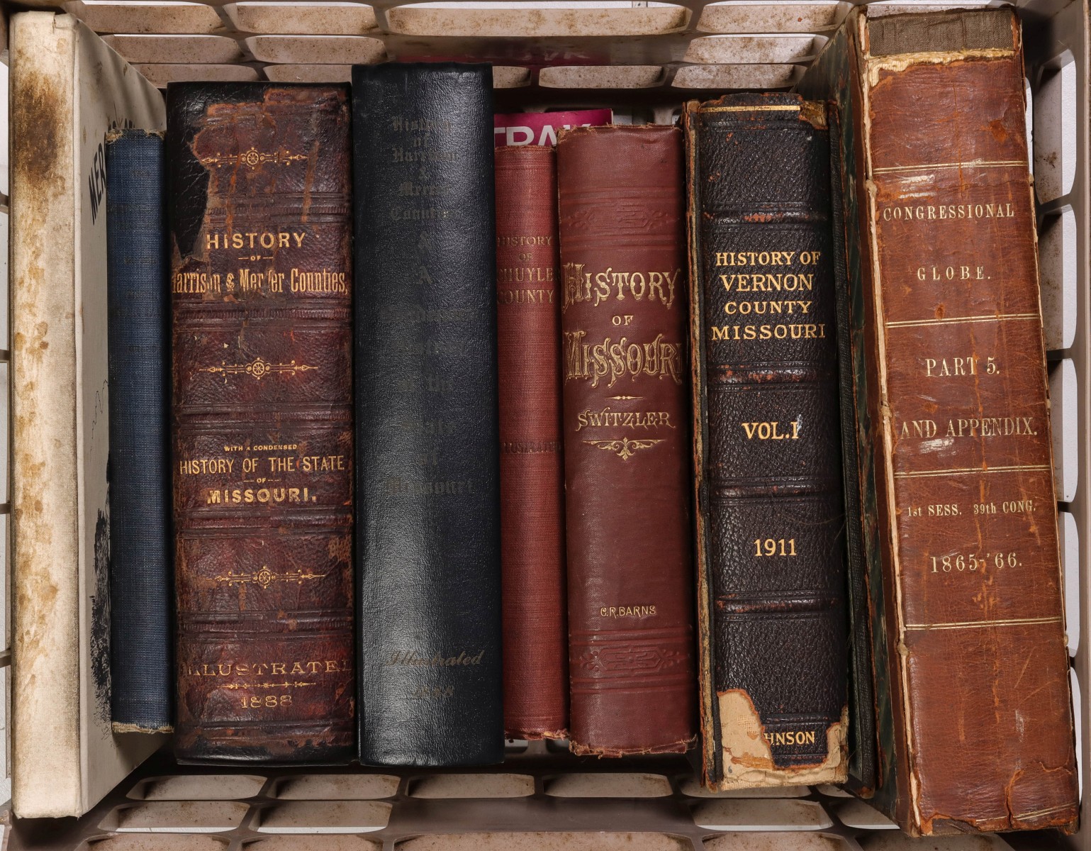 A COLLECTION OF MISSOURI COUNTY HISTORY VOLUMES