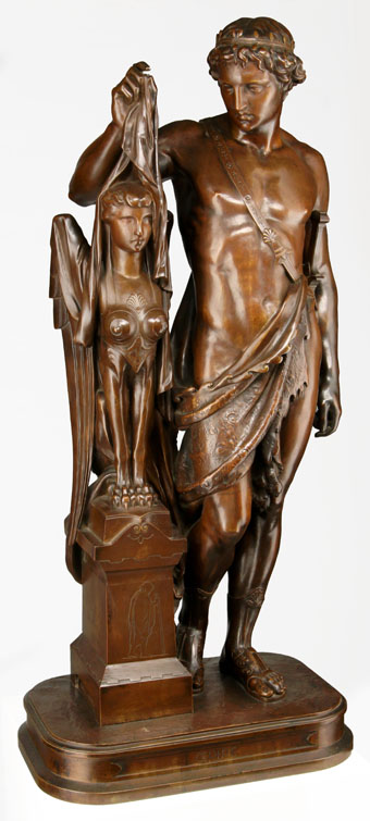 Pierre Eugene Emile-Hebert (1828-1893) Bronze Sculpture