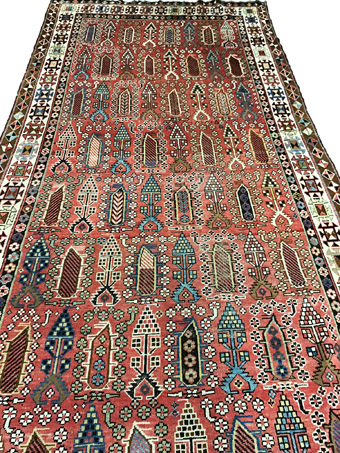 Several Good Antique Rugs and Bag Face Pairs