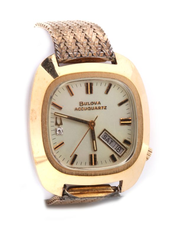 A Rare Bulova Gent's Accuquartz Wristwatch