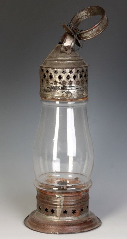 19th Century Tin and Glass