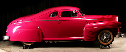 The Jelly Bean Chopped 1941 Ford Coupe