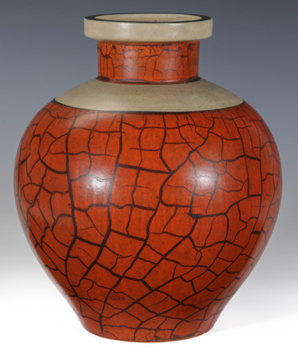 A Rare Camark Pottery Vase Designed by Alfred Tetzschner