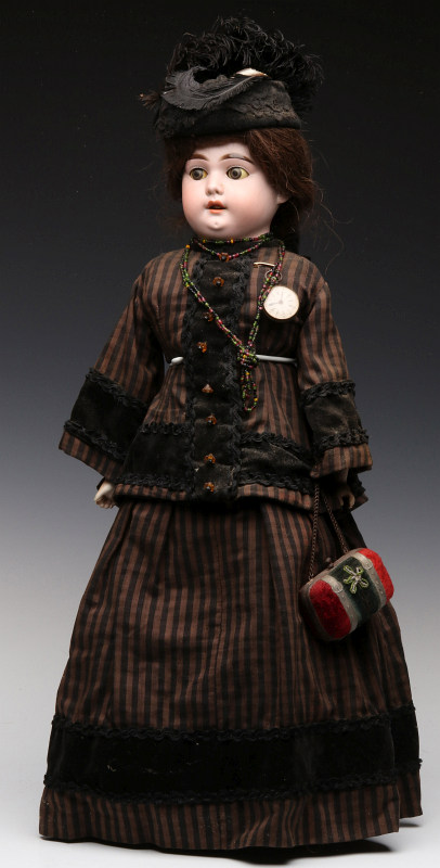 German and French Bisque Head Dolls