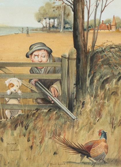Lawson Wood (1878‑1957) Original Illustration Art