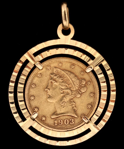 Gold Coin Jewelry