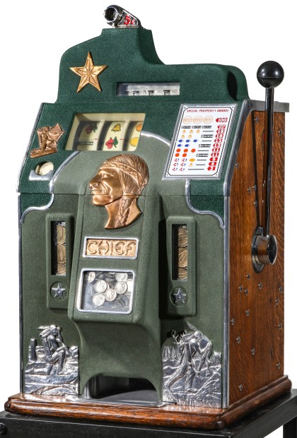 Small Collection of Slot Machines and Games