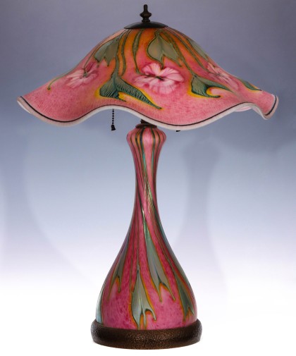 Charles Lotton Lamps and Art Glass
