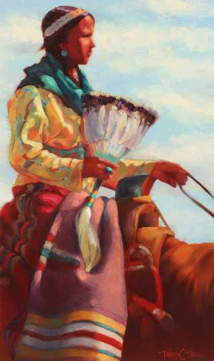 Native American Theme Paintings and Prints