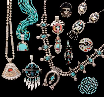 100s of Examples of Artist Signed Jewelry