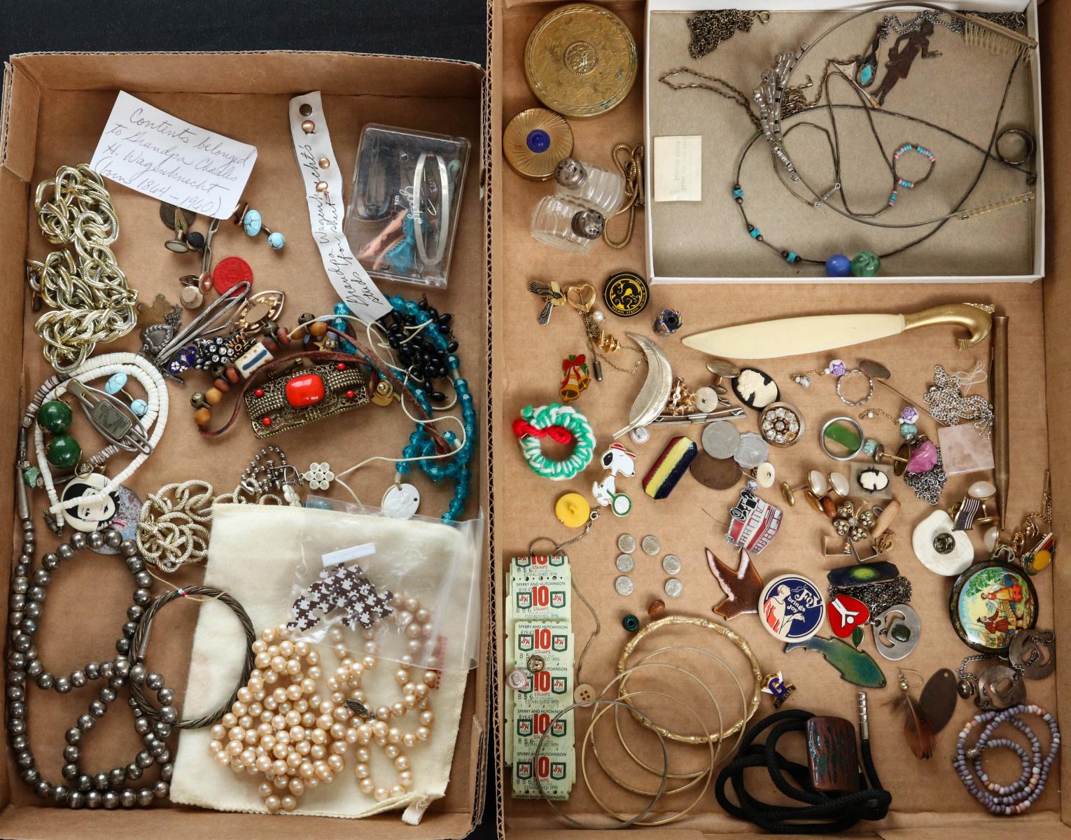 VINTAGE COSTUME JEWELRY AND ACCESSORIES