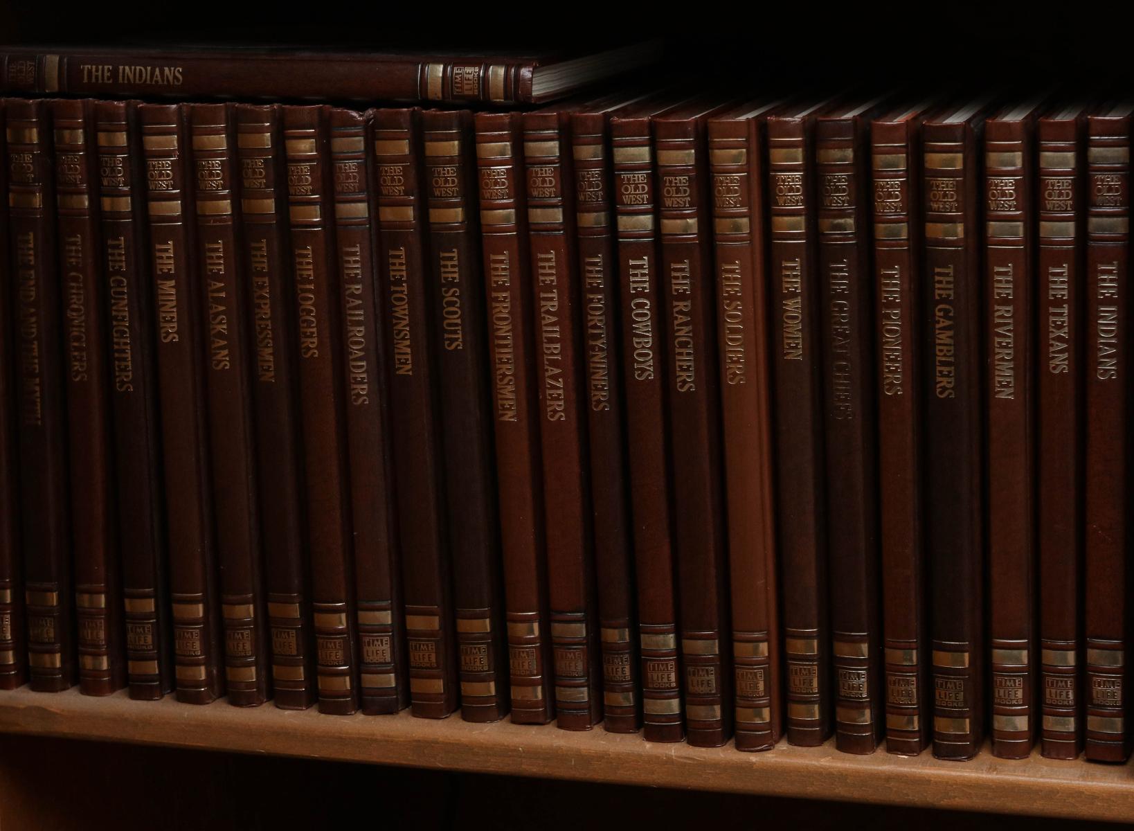 TIME LIFE BOOKS 'OLD WEST' SERIES, 25 VOLUMES