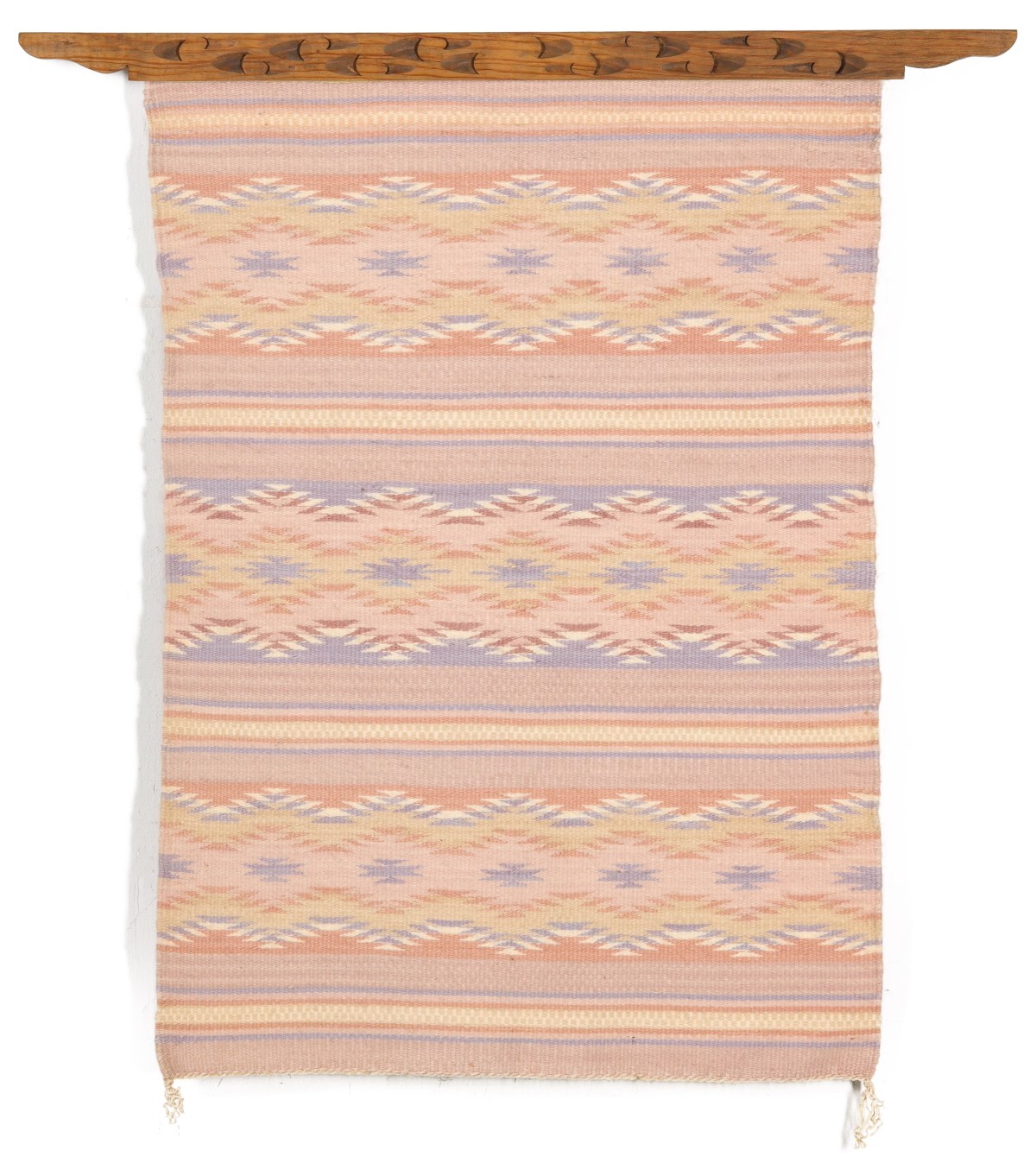 A LATE 20TH CENTURY NAVAJO WIDE RUINS WEAVING