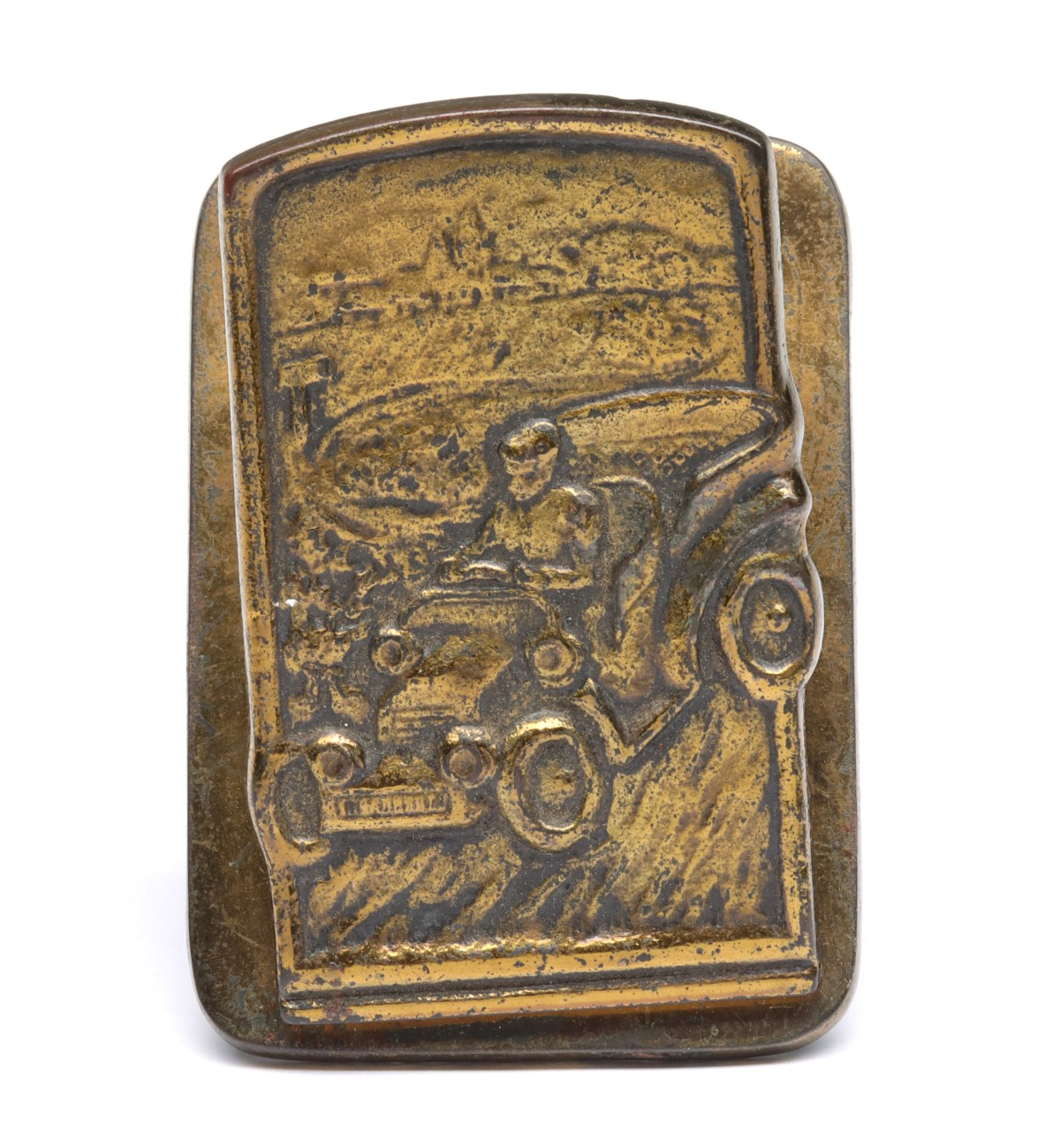 LETTER CLIP WITH EARLY AUTOMOBILE