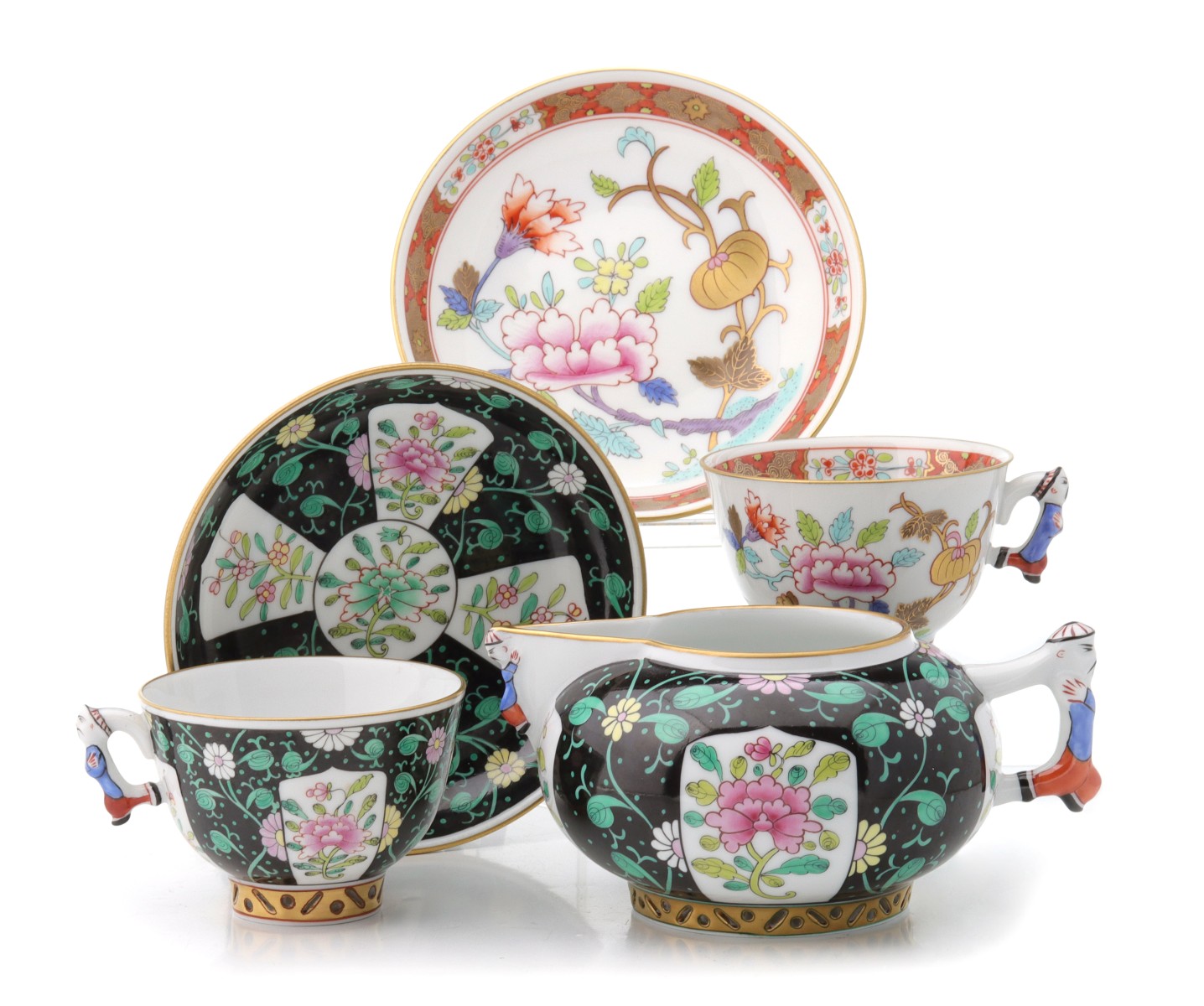 A COLLECTION OF HEREND CHINOISERIE CHINA