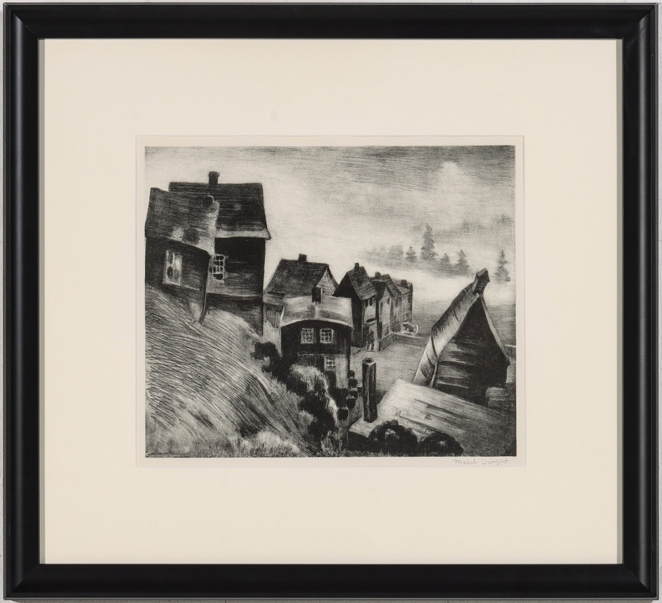 MABEL DWIGHT (1876-1955) PENCIL SIGNED LITHOGRAPH