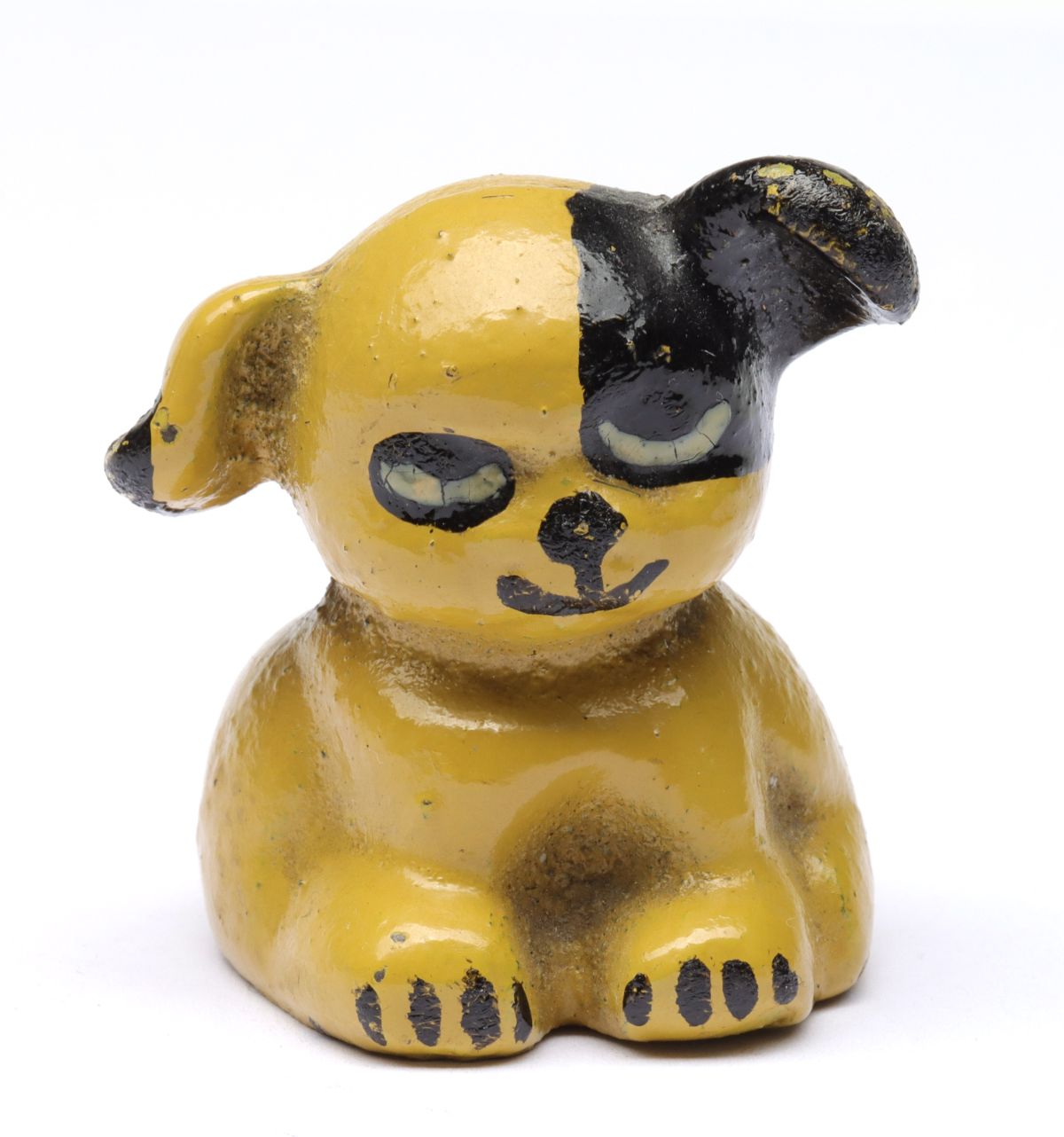 CAST IRON ST. LOUIS PUP PAPERWEIGHT