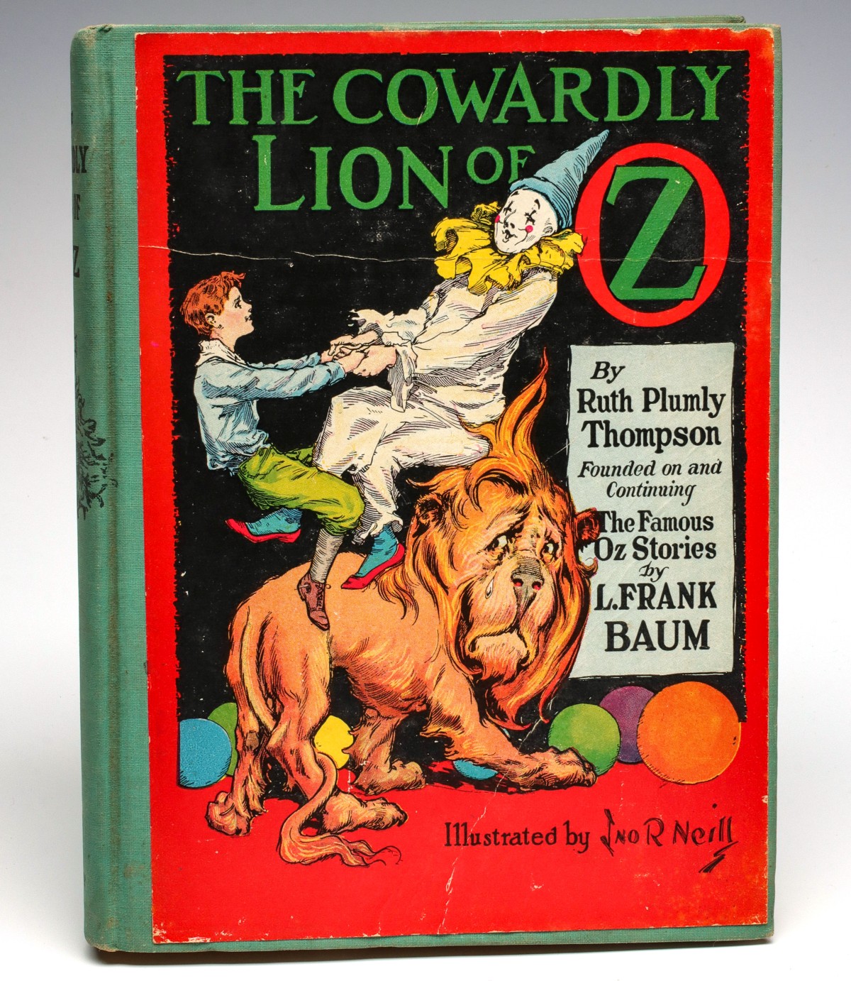 COWARDLY LION OF OZ BY RUTH PLUMLEY AFTER FRANK BAUM