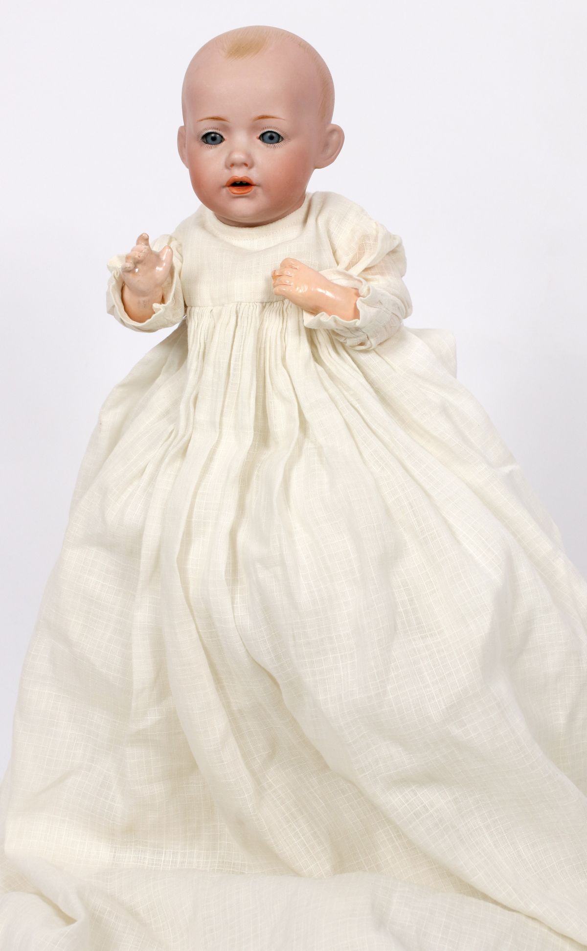 AN ANTIQUE HILDA BISQUE BABY CHARACTER BY KESTNER
