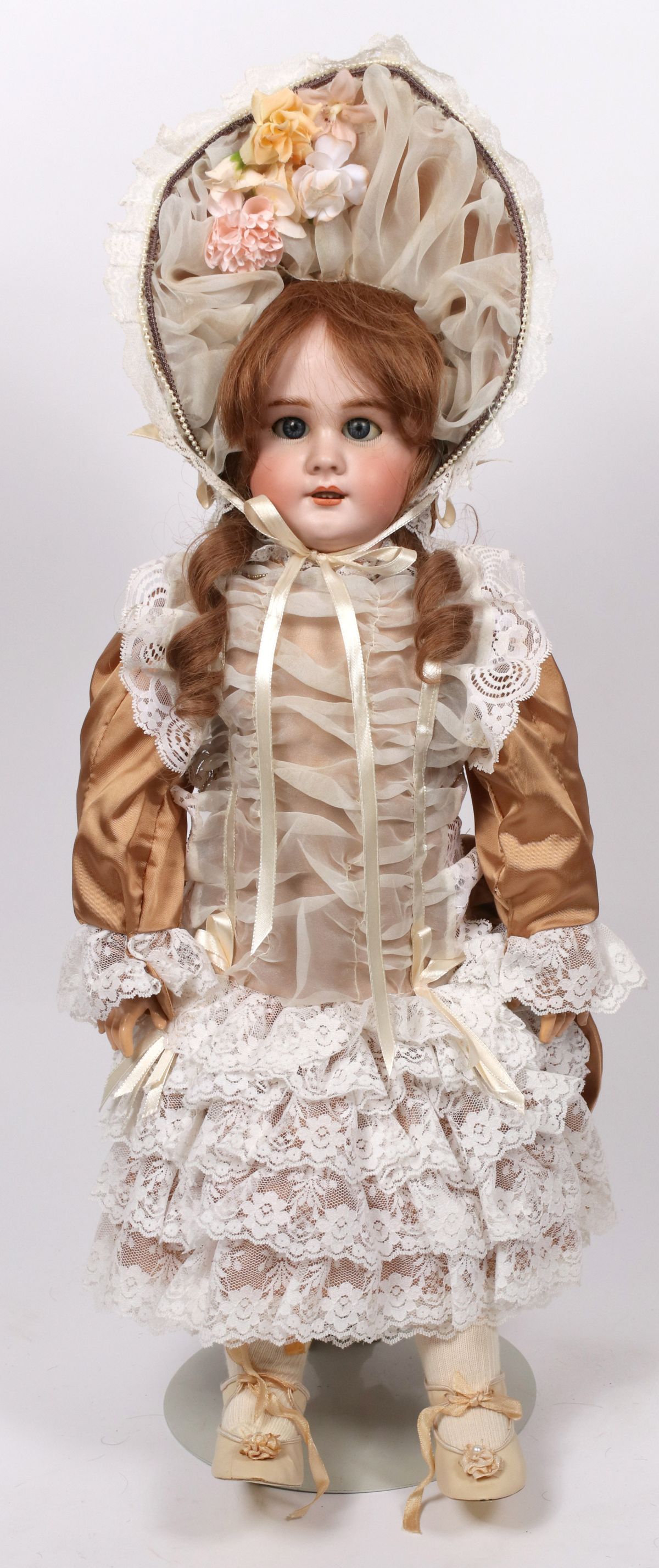 TETE JUMEAU 11 FRENCH BISQUE SOCKET HEAD DOLL